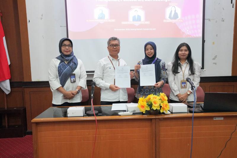 Penandatanganan Kerja Sama FEB UNY dan FE Universitas Mandiri